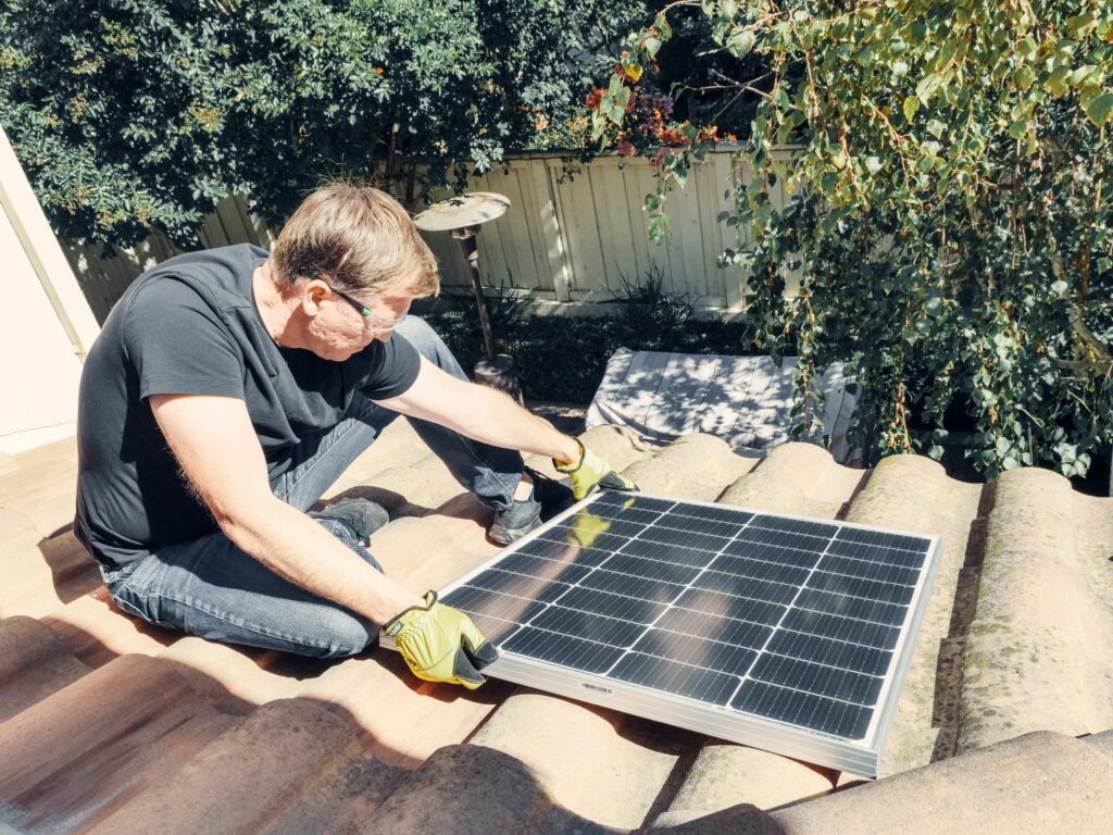 DIY Solar Panel Installation